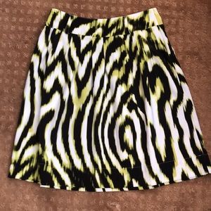 Worthington Animal Print Skirt
